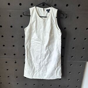 J Crew white Demin dress size 2